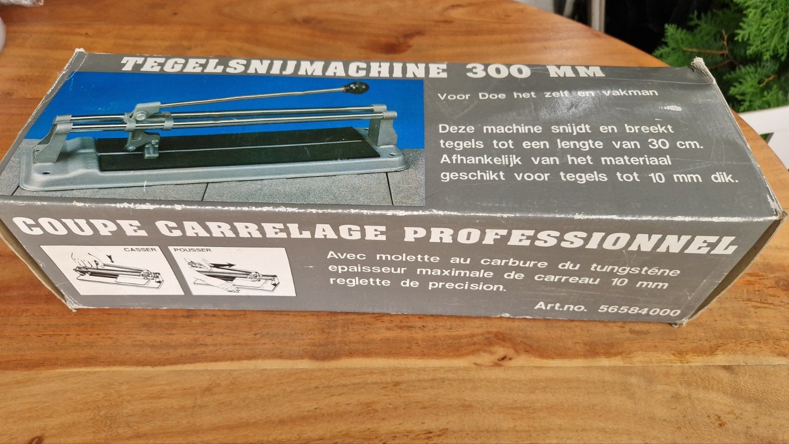 Wisvo Tools Tegelsnijmachine 300 mm, Ophalen, Overige materialen, Gebruikt, Overige typen