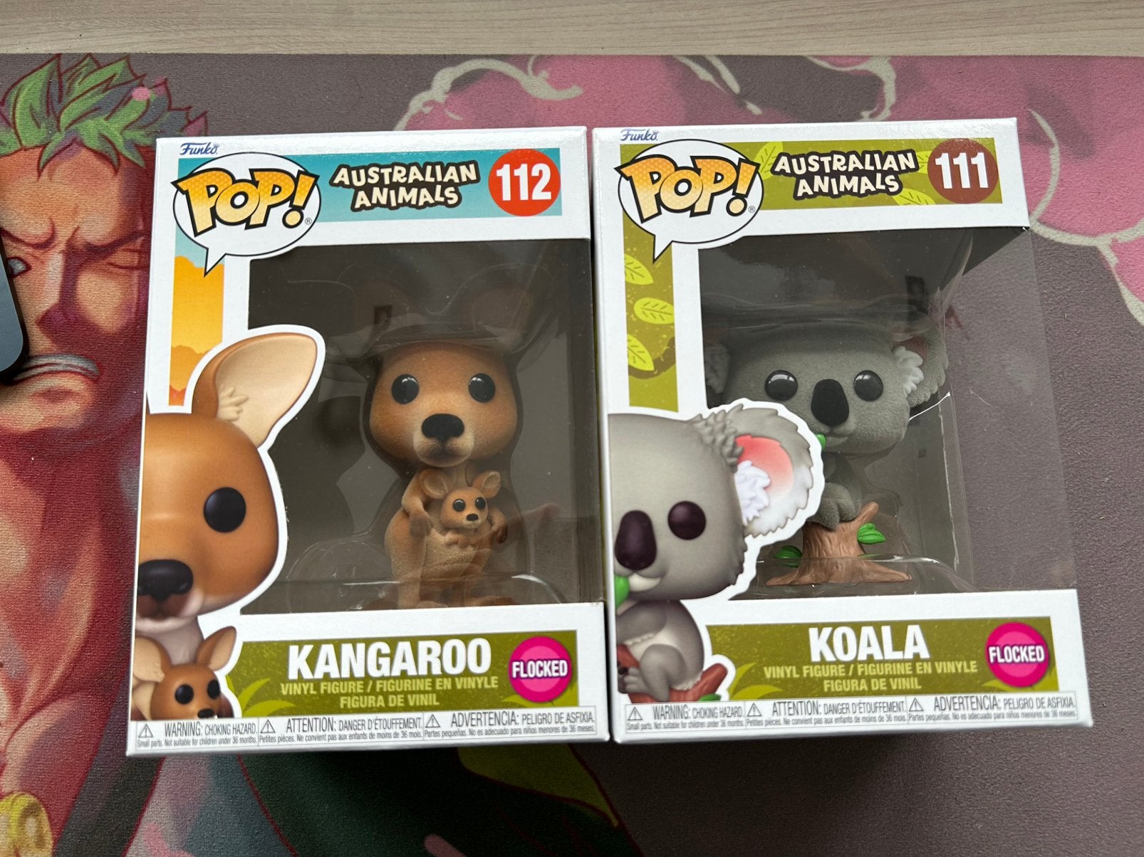 Funko Pop Australian Animals Flocked Koala 111 Kangaroo 112, Amsterdam, Funko europe, Nieuw, Ophalen of Verzenden