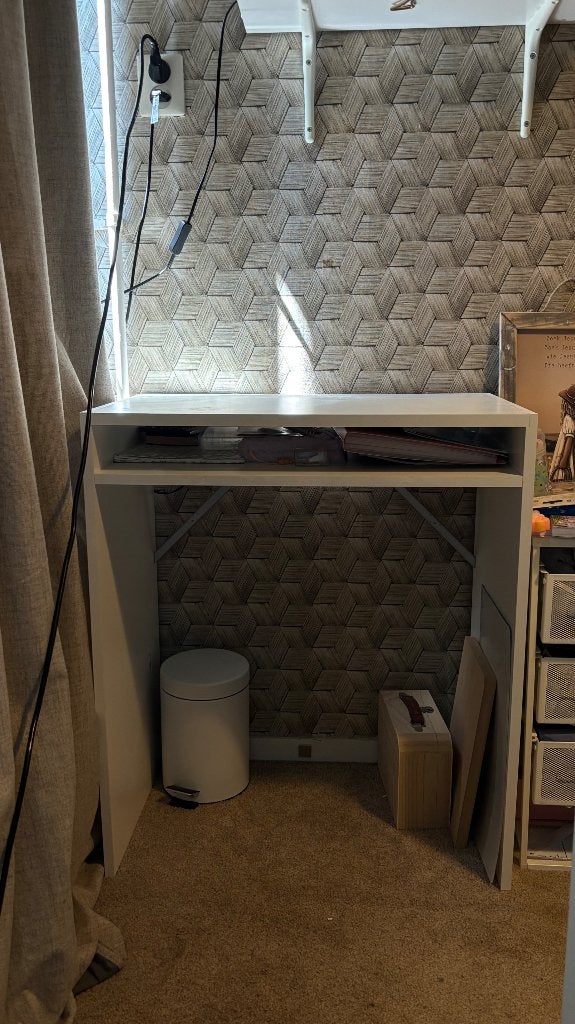 Bureau Ikea, Huis en Inrichting, Bureaus, Opbergruimte, Gebruikt, 40 cm, IKEA