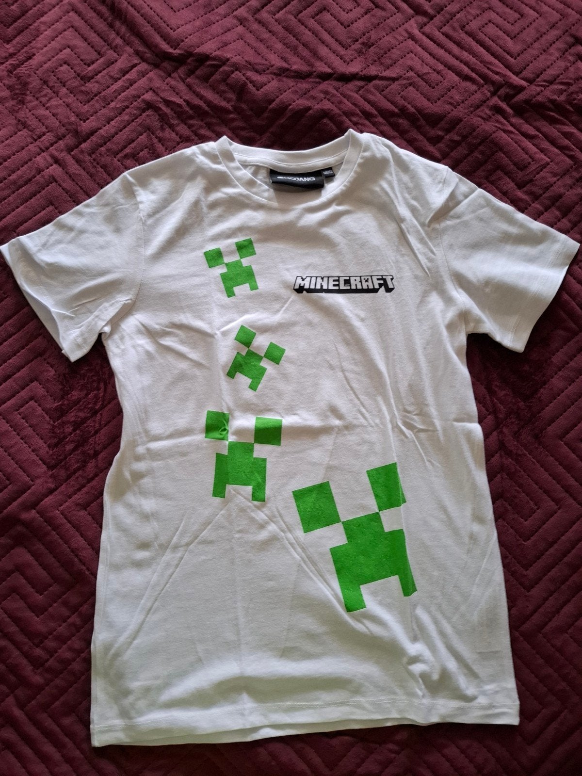 Nieuw Minecraft shirtje, maat 146/152, Kinderen en Baby's, Mojang, Nieuw, Ophalen of Verzenden, Shirt of Longsleeve