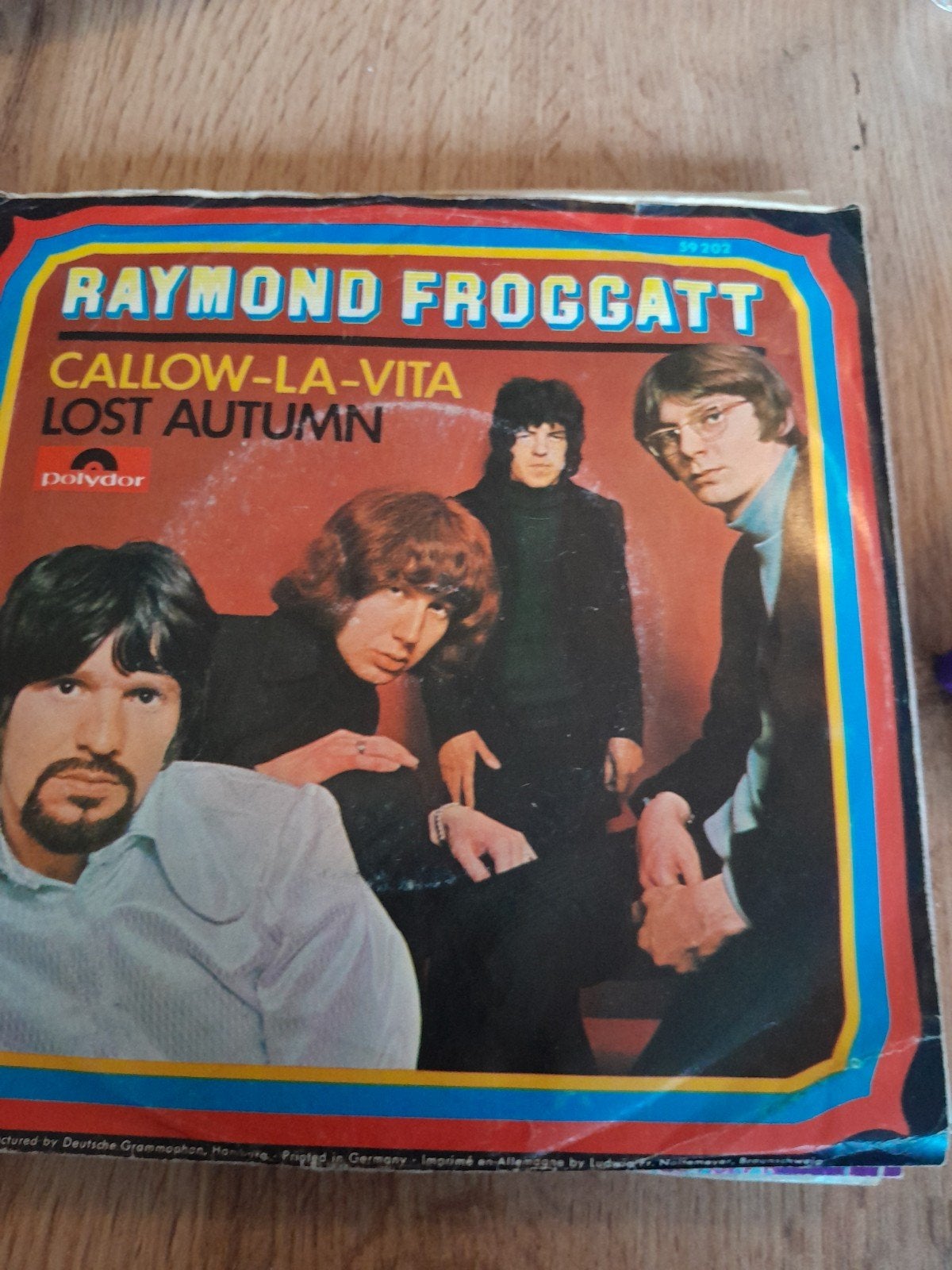 Raymond froggatt 7inch callow la vita, Ophalen of Verzenden, Zo goed als nieuw, Pop