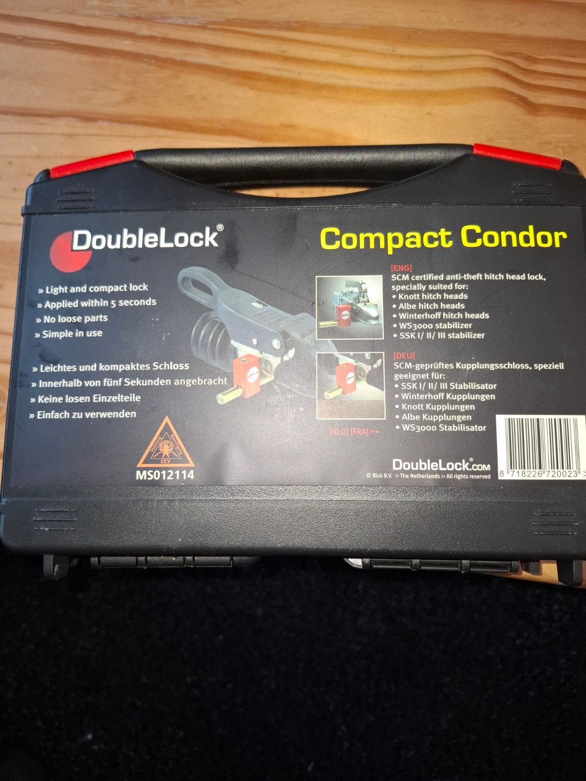 DoubleLock Compact Condor SCM gekeurd koppelingsslot, Ophalen, Zo goed als nieuw