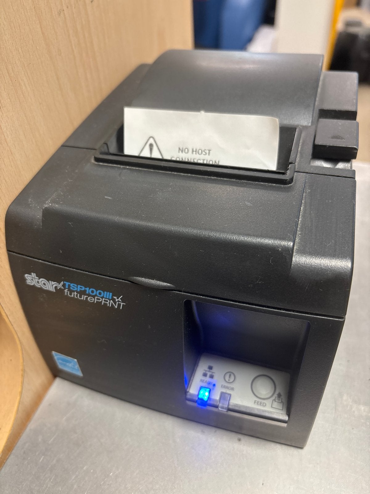 Star TSP100III bonprinter met LAN aansluiting, Computers en Software, Printers, Ophalen, Zwart-en-wit printen, Gebruikt, Printer