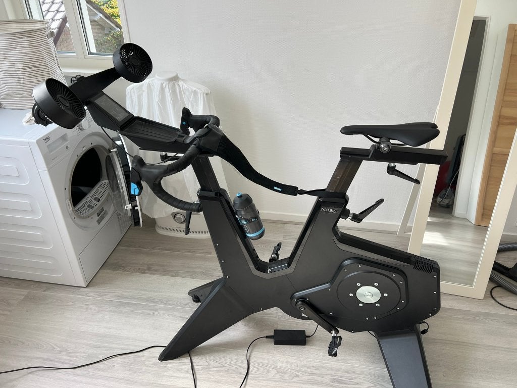 TACX/GARMIN Neo Bike, Sport en Fitness, Ophalen, Overige materialen, Spinningfiets, Zo goed als nieuw