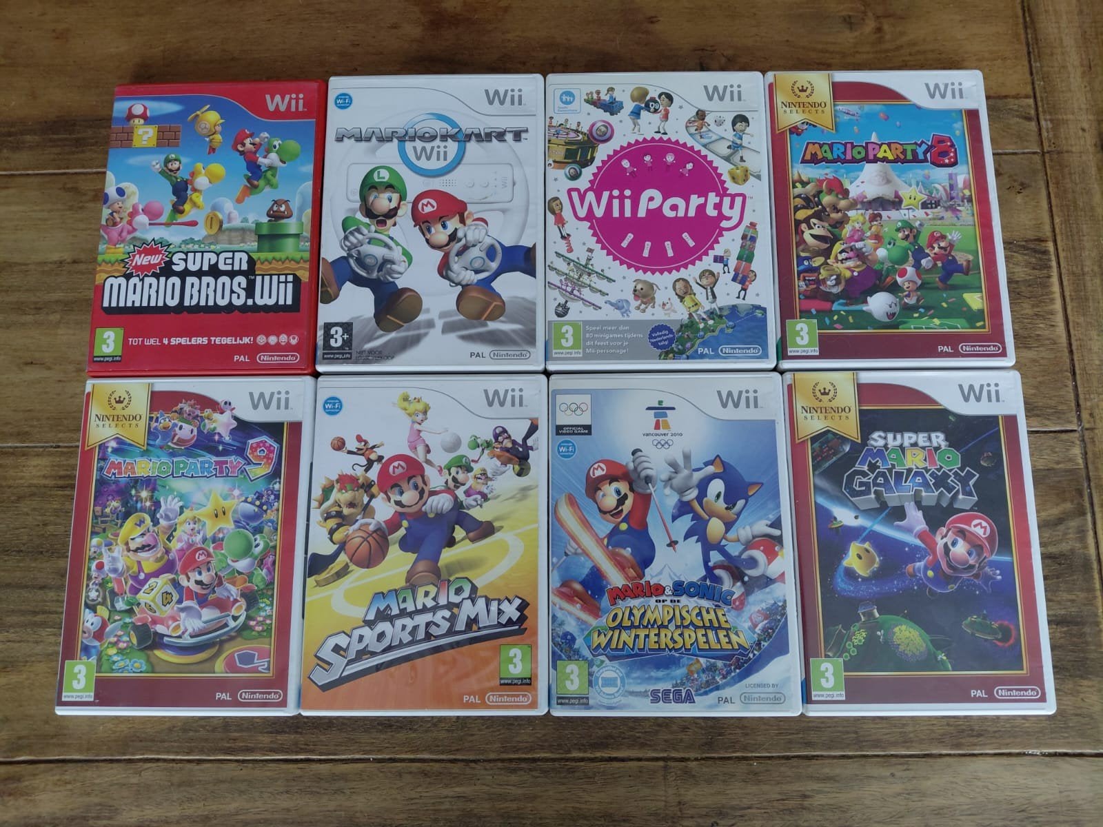 leuke Mario Spellen voor de Wii, Avontuur en Actie, Gebruikt, Ophalen of Verzenden, 3 spelers of meer