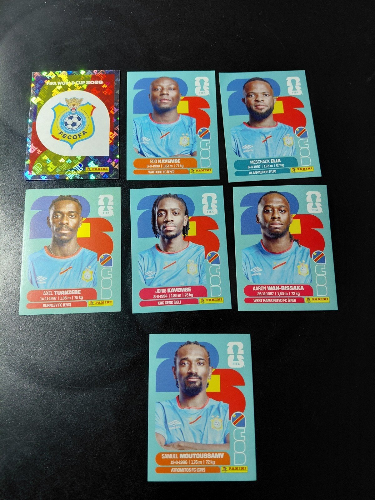Congo (panini wk 2026 stickers), Ophalen of Verzenden, Nieuw, Buitenlandse clubs, Poster, Plaatje of Sticker