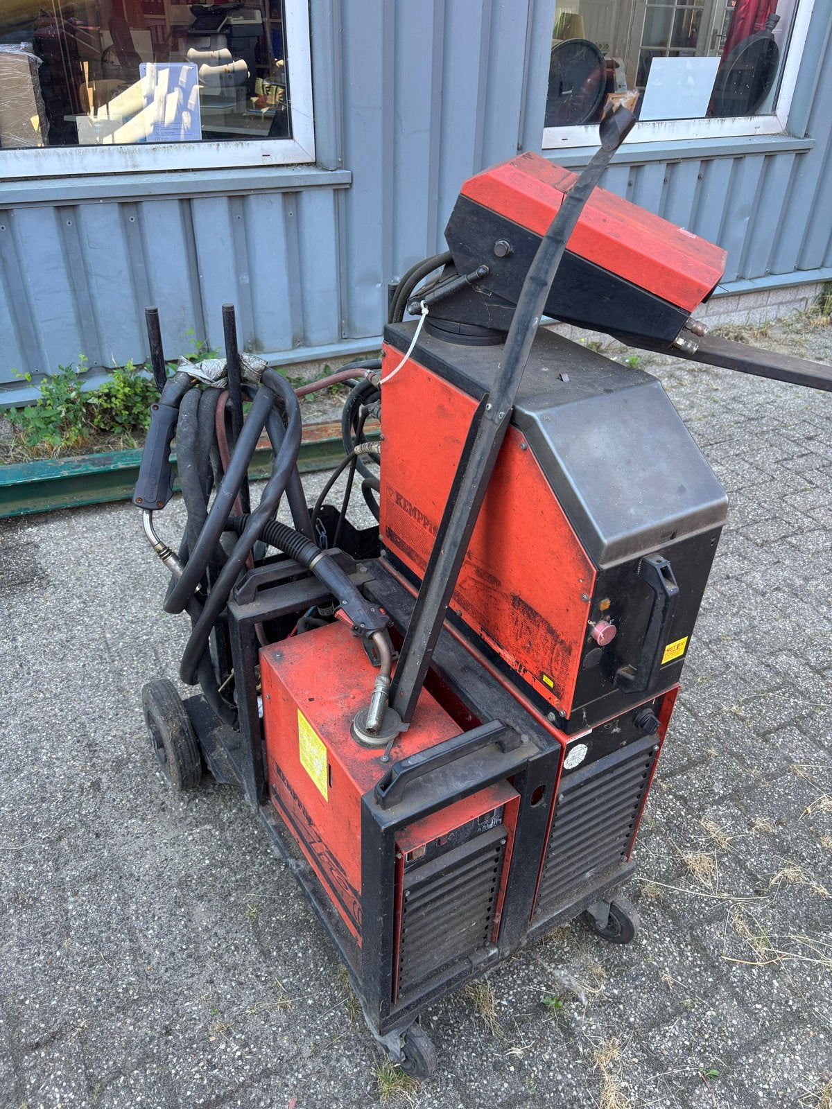 Kemppi Mig Mag lasapparaat compleet en werkend, Doe-het-zelf en Verbouw, Gereedschap | Lasapparaten, Verzenden, Gebruikt, 250 ampère of meer
