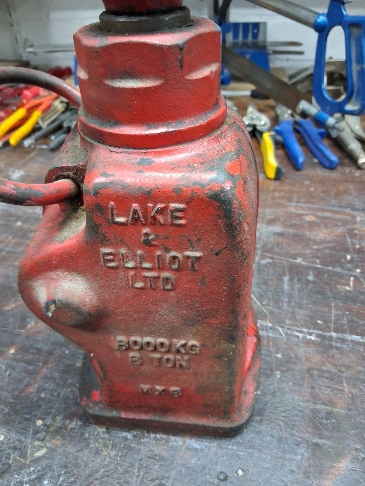 potkrik, Ophalen, Hydraulisch, Potkrik