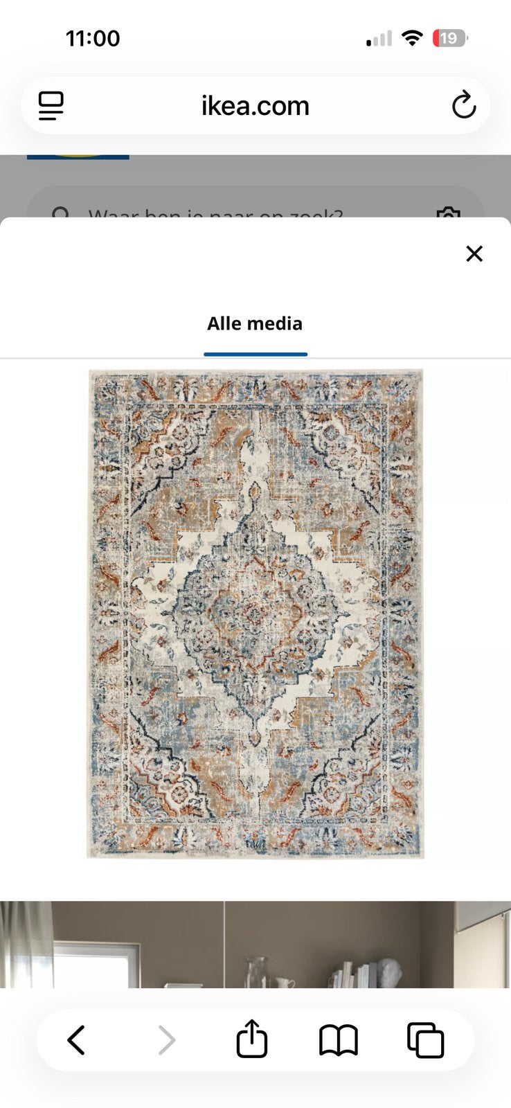 Vloerkleed 200x300 cm, Ophalen, Zo goed als nieuw, Rechthoekig, 200 cm of meer