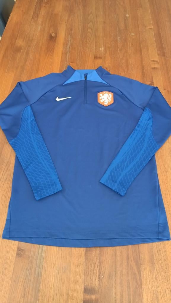 Nederlands Elftal Trainingstop Maat M, Maat 38/40 (M), Blauw, Overige typen, Nike