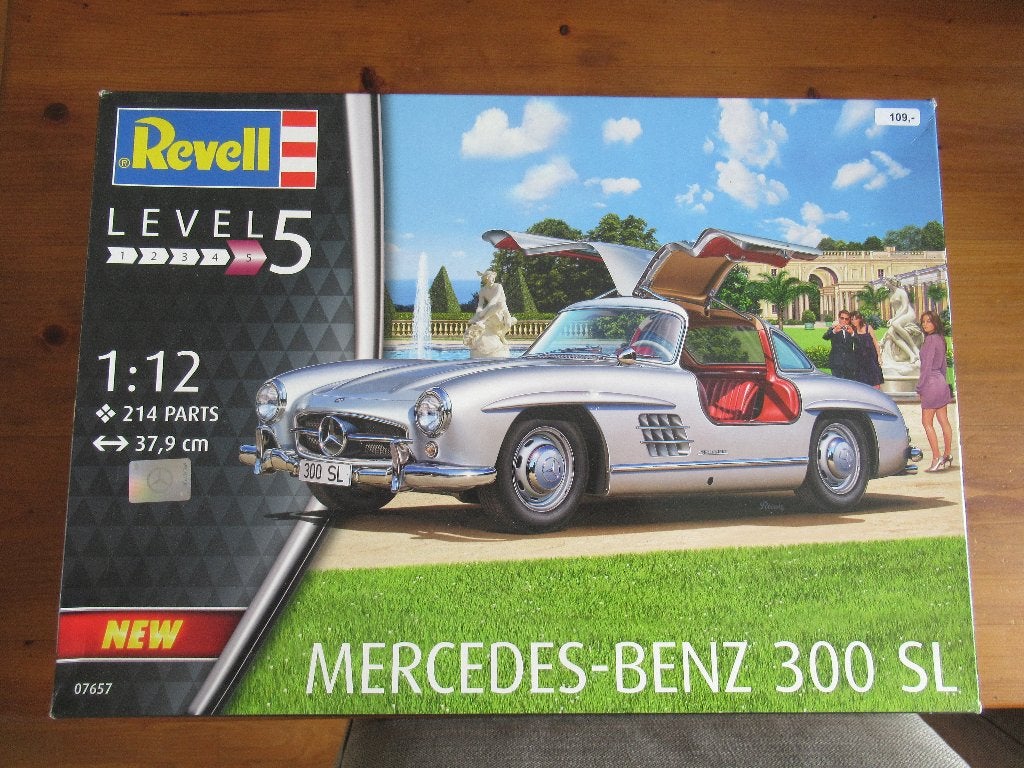 Mercedes-Benz 300 SL (Revell 1/12), Auto, Revell, Groter dan 1:32, Nieuw