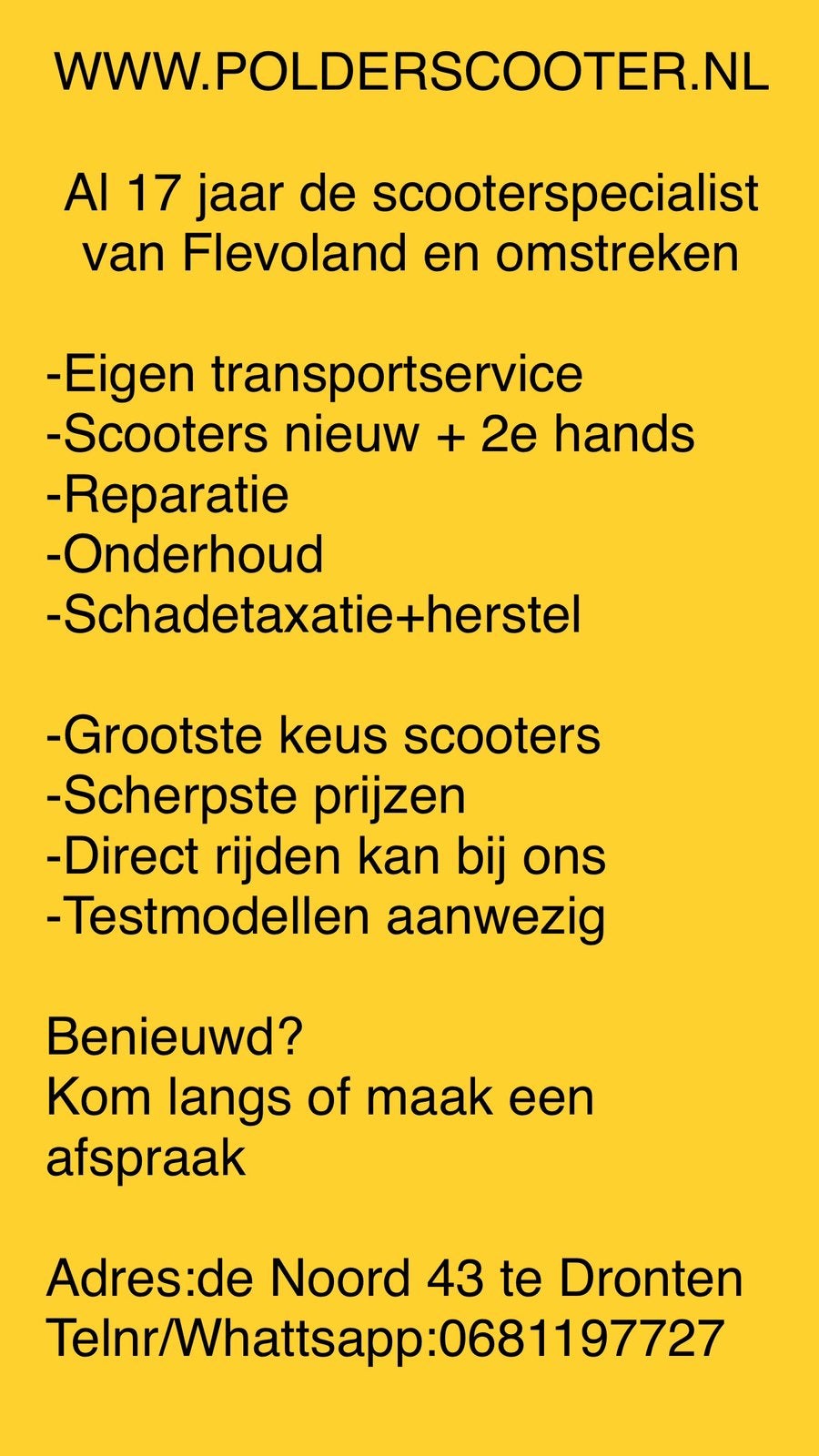scooter kopen betaalbaar met garantie+testmodellen aanwezig!, Fietsen en Brommers, Ophalen, Benzine