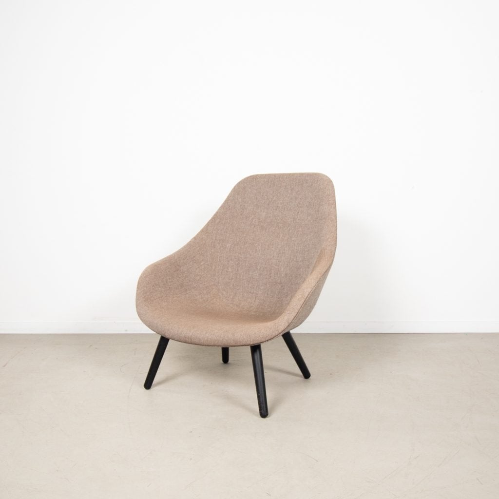Hay AAL 92 Fauteuil Taupe Stof, Huis en Inrichting, Niet ingevuld, Zo goed als nieuw, Niet ingevuld, Niet ingevuld