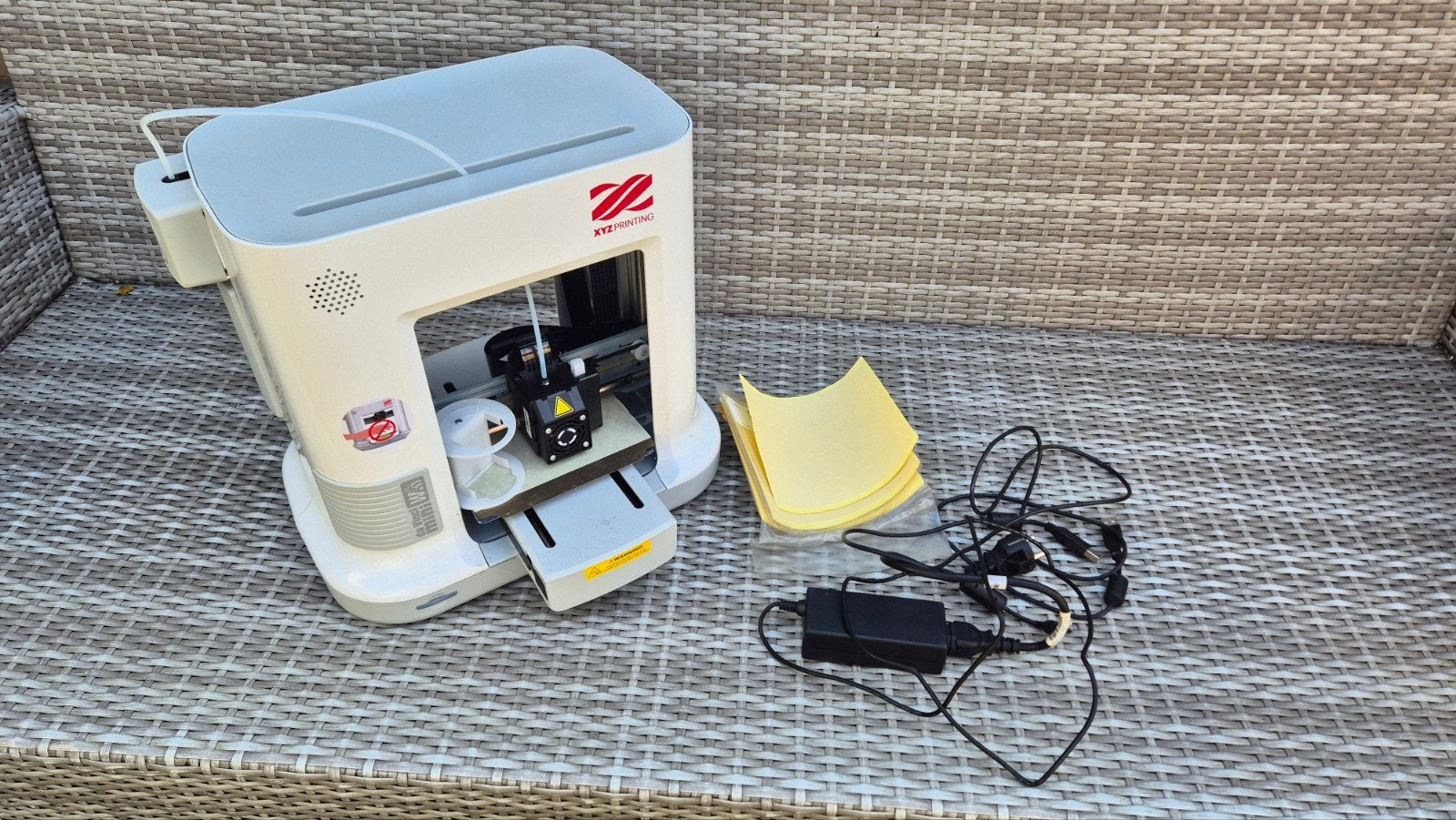XYZ da Vinci Mini W+ 3D Printer - Wifi & Magnetisch Bed, Gebruikt, Ingebouwde Wi-Fi, XYZprinting, Ophalen of Verzenden