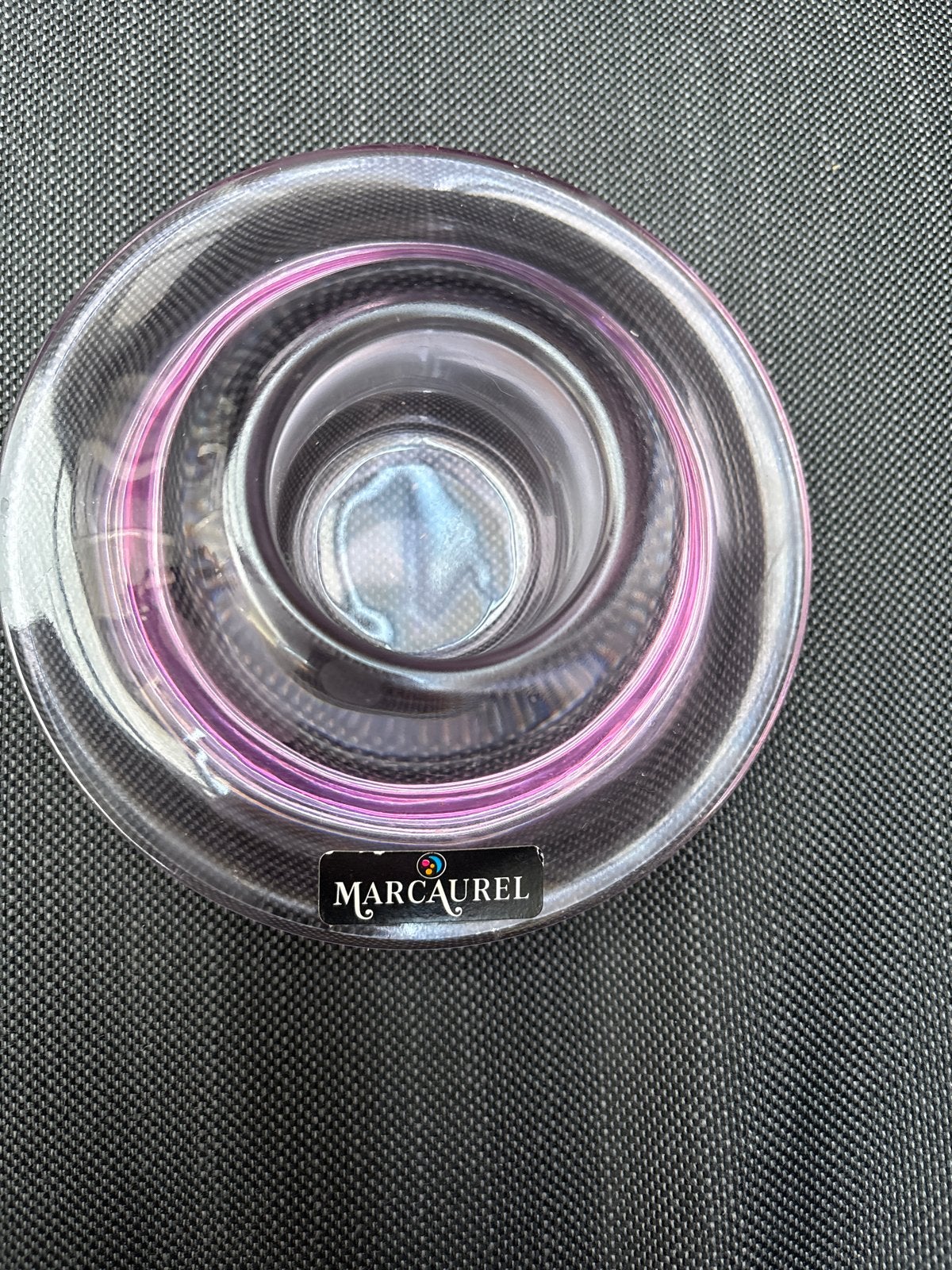 Vintage Marc Aurel Loodkristal 24% Theelichthouder, Antiek en Kunst, Ophalen of Verzenden