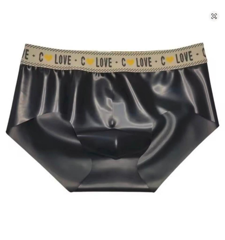 Latex heren slip XL textielband (1), Verzenden, Nieuw