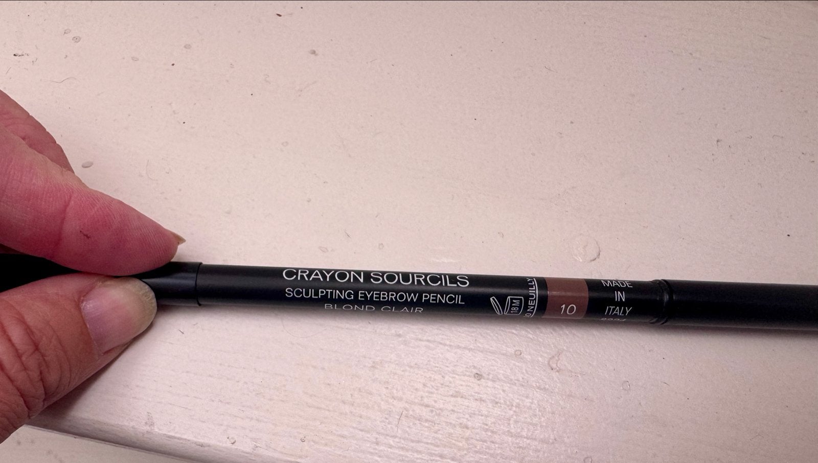 Chanel Crayon Sourcils Sculpting Eyebrow Pencil Blond Clair, Gebruikt, Ogen, Bruin, Ophalen of Verzenden