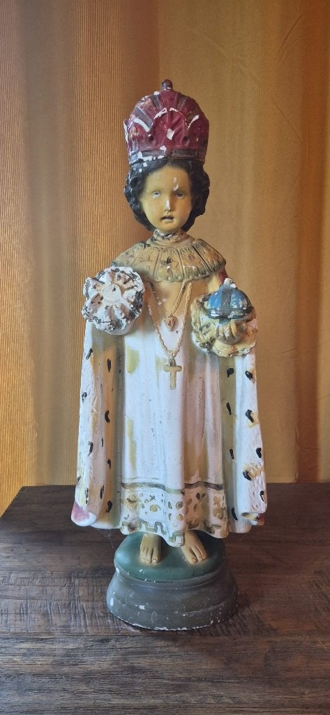 Groot oud Jezus van Praag beeld – 62 cm, Ophalen