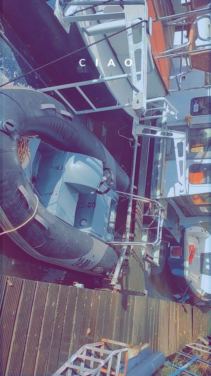 RIB met stuurconsole, Watersport en Boten, Ophalen of Verzenden, Gebruikt