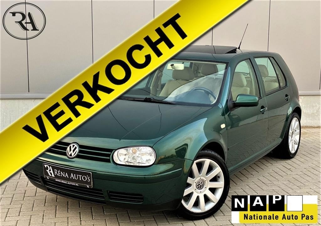 Volkswagen Golf 1.6 Highline | AUT | NAP | DAKRAAM | CLIMATE, Gebruikt, Beige, 4 cilinders, 49 €/maand