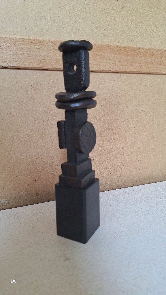 man ray bronzen beeld  Fisherman Idol !!!, Ophalen of Verzenden, Brons, 20 - 50 cm, Op sokkel