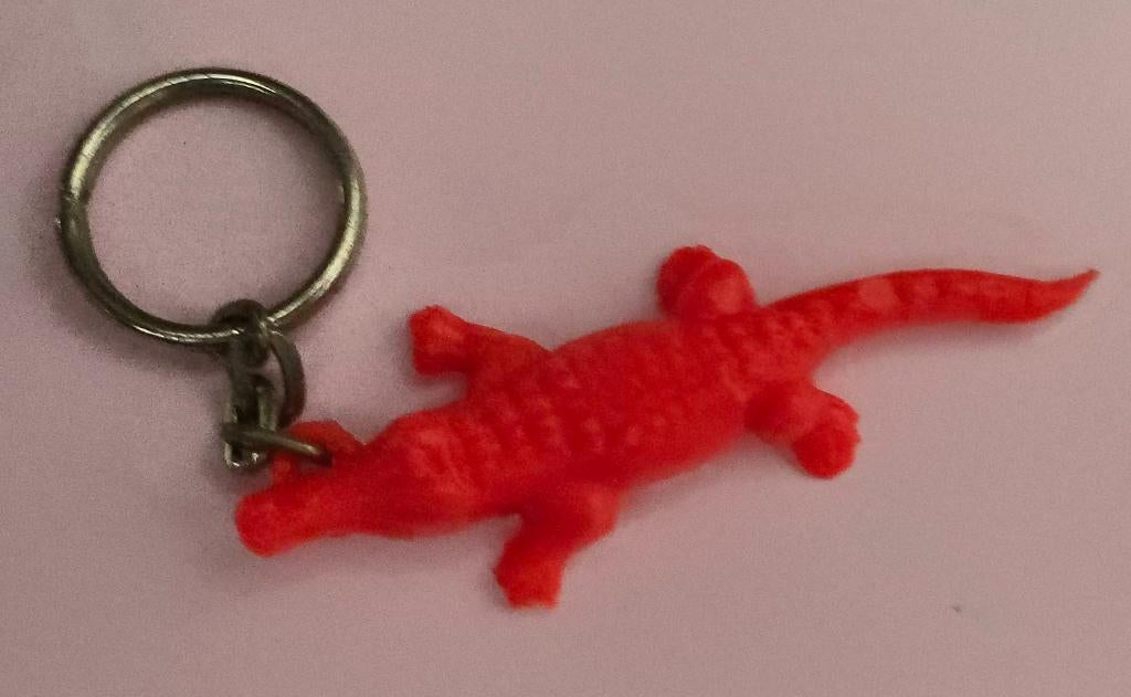 Krokodil sleutelhanger, Ophalen of Verzenden, Zo goed als nieuw, Dier of Natuur