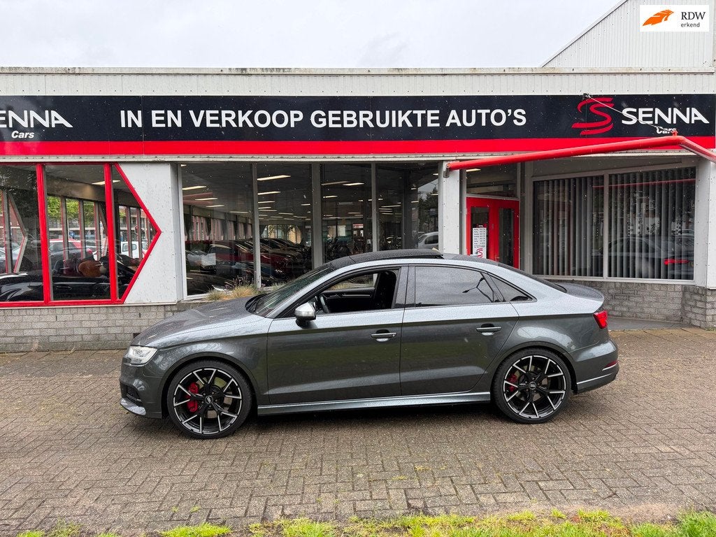 Audi A3 Limousine 2.0 TFSI S3 Quattro - 310 PK - 2018 - Pano, Auto's, Automaat, 15 km/l, Gebruikt, 4 cilinders