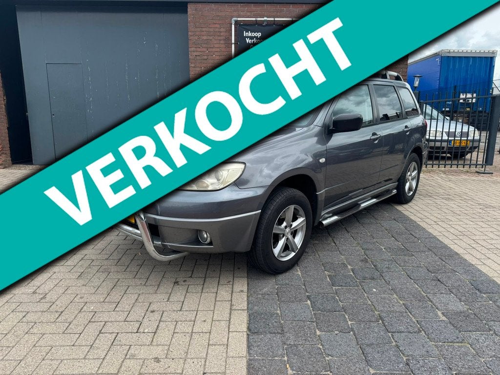 Mitsubishi Outlander 2.0 Invite plus G3, Auto's, Mitsubishi, Bedrijf, Te koop, Outlander, ABS, Airbags, Airconditioning, Automatische klimaatregeling