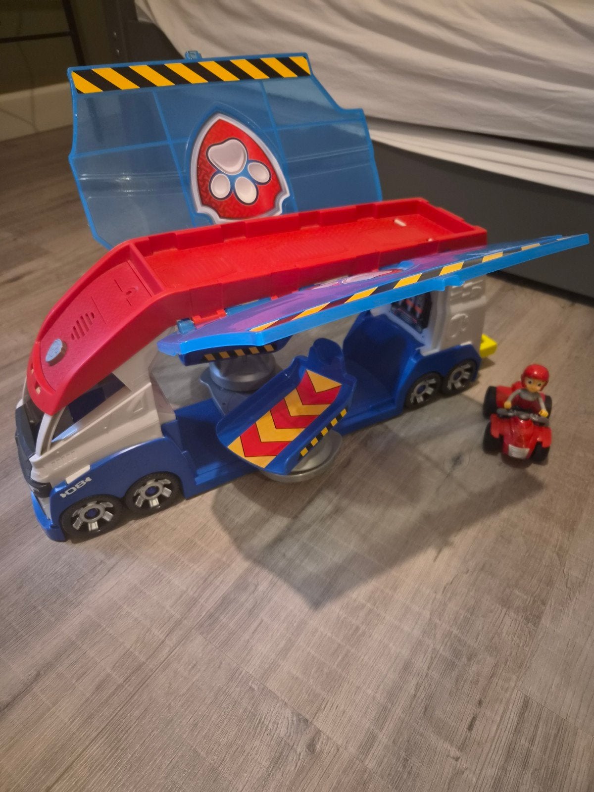 paw patroller uitklapbaar, Ophalen