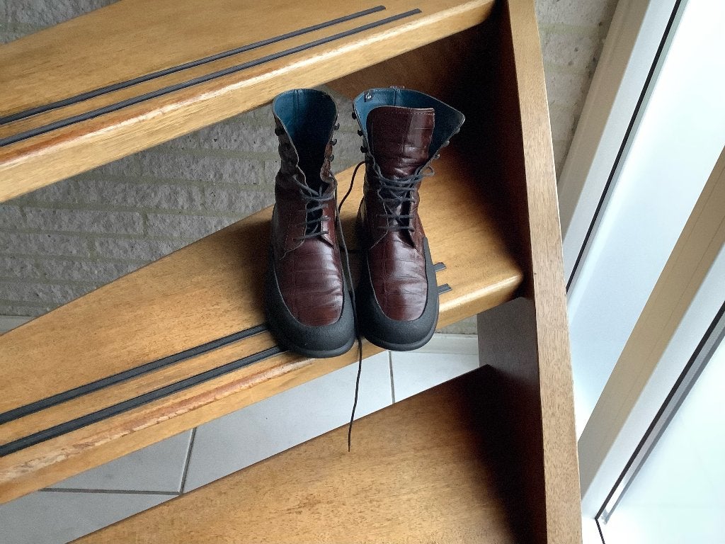 Dames schoenen, Schoenen met lage hakken, Bruin, Floris van Bommel, Ophalen of Verzenden