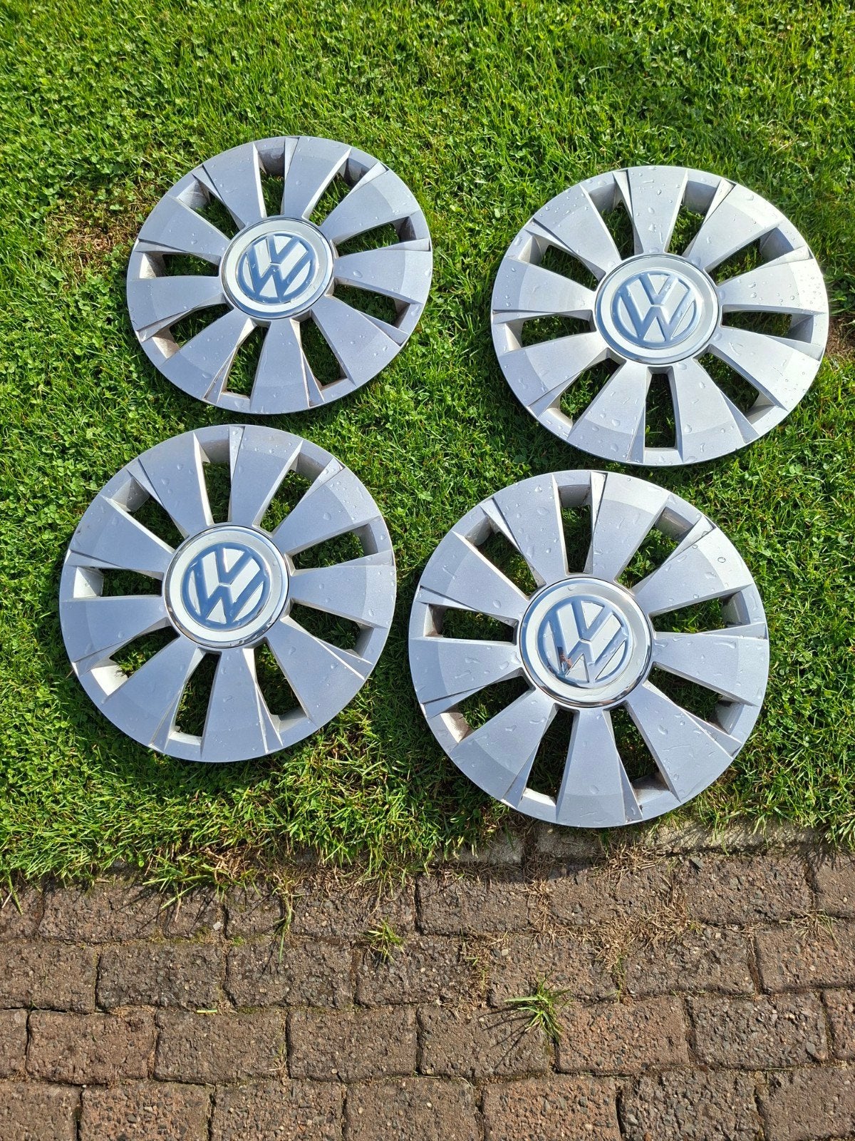 4x 14 inch wiel dop vw origineel, Ophalen of Verzenden