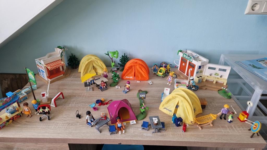 Grote Playmobil Camping Set met veel accessoires, Kinderen en Baby's, Speelgoed | Playmobil, Ophalen of Verzenden