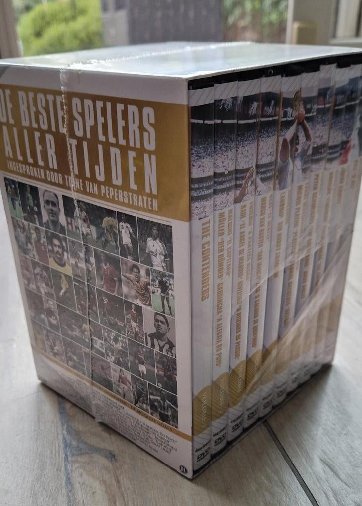 De Beste Spelers Aller Tijden DVD - Voetballegendes, Voetbal, Alle leeftijden, Ophalen of Verzenden, Nieuw in verpakking