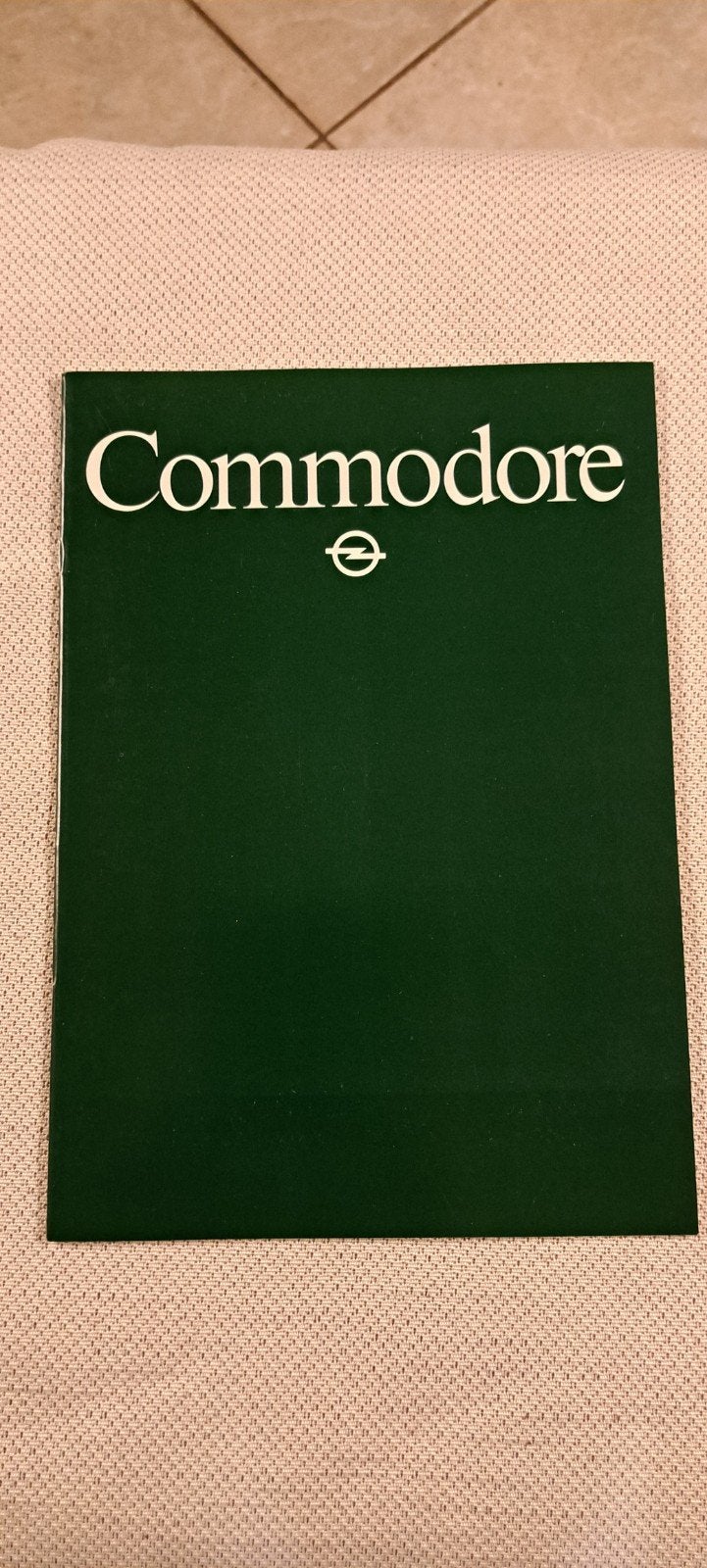 opel commodore brochure 1981, Ophalen of Verzenden, Zo goed als nieuw, Opel