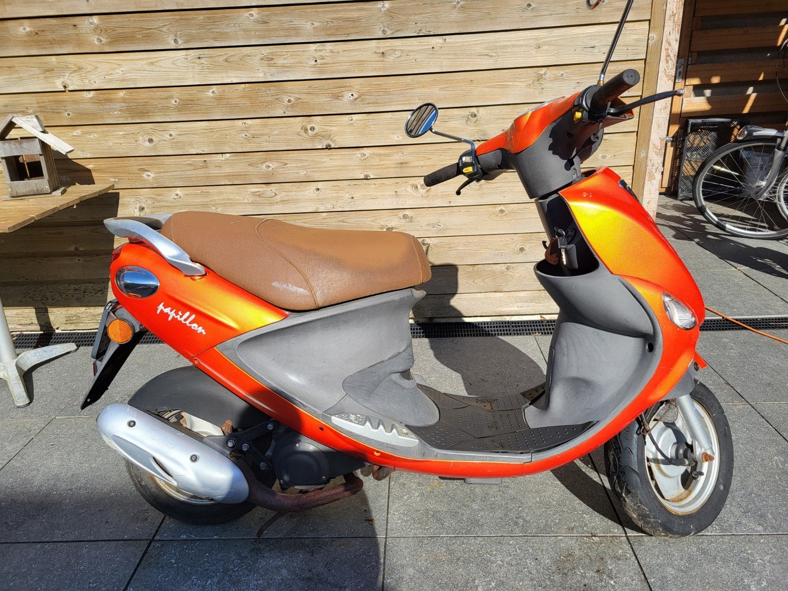 Beeline Papillion Scooter - Oranje, Ophalen, Gebruikt, Benzine, Overige merken