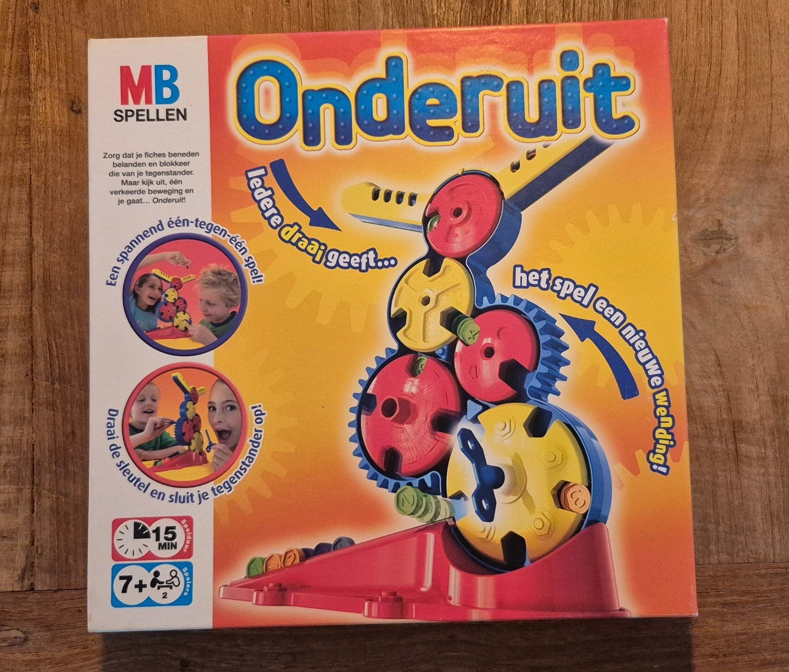 Onderuit - MB Spellen - Strategisch bordspel, Een of twee spelers, Ophalen of Verzenden, Gebruikt, MB Spellen