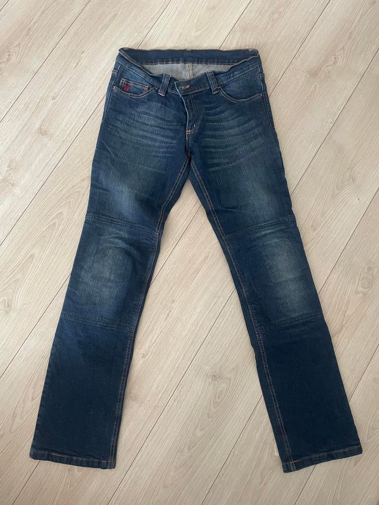 Dames Motto motorbroek spijker jeans 40, Motoren, Ophalen of Verzenden, Tweedehands, Dames, Broek | textiel