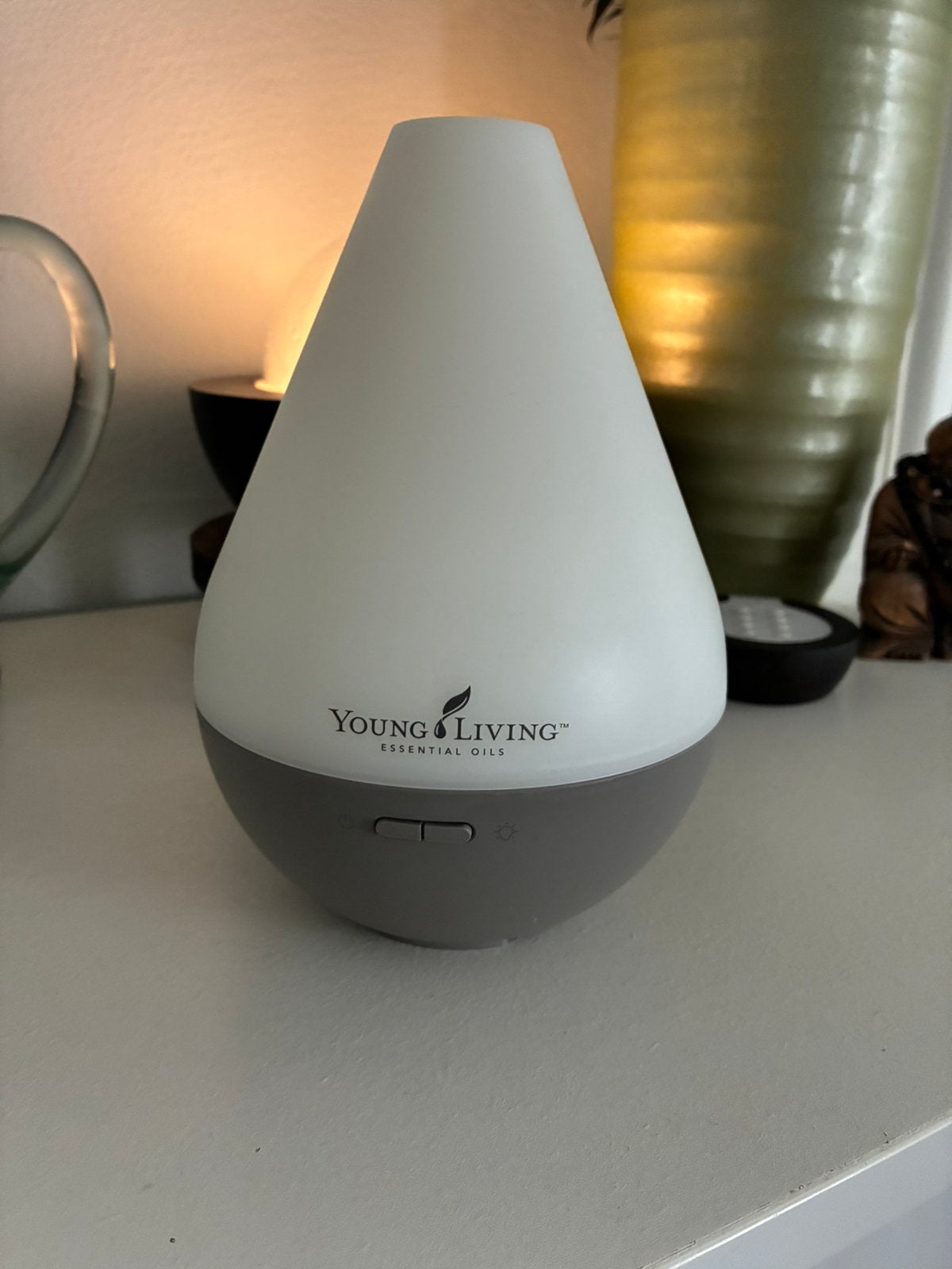 Young Living Dewdrop Diffuser – nieuw in doos, Ophalen, Nieuw, Luchtbevochtiger