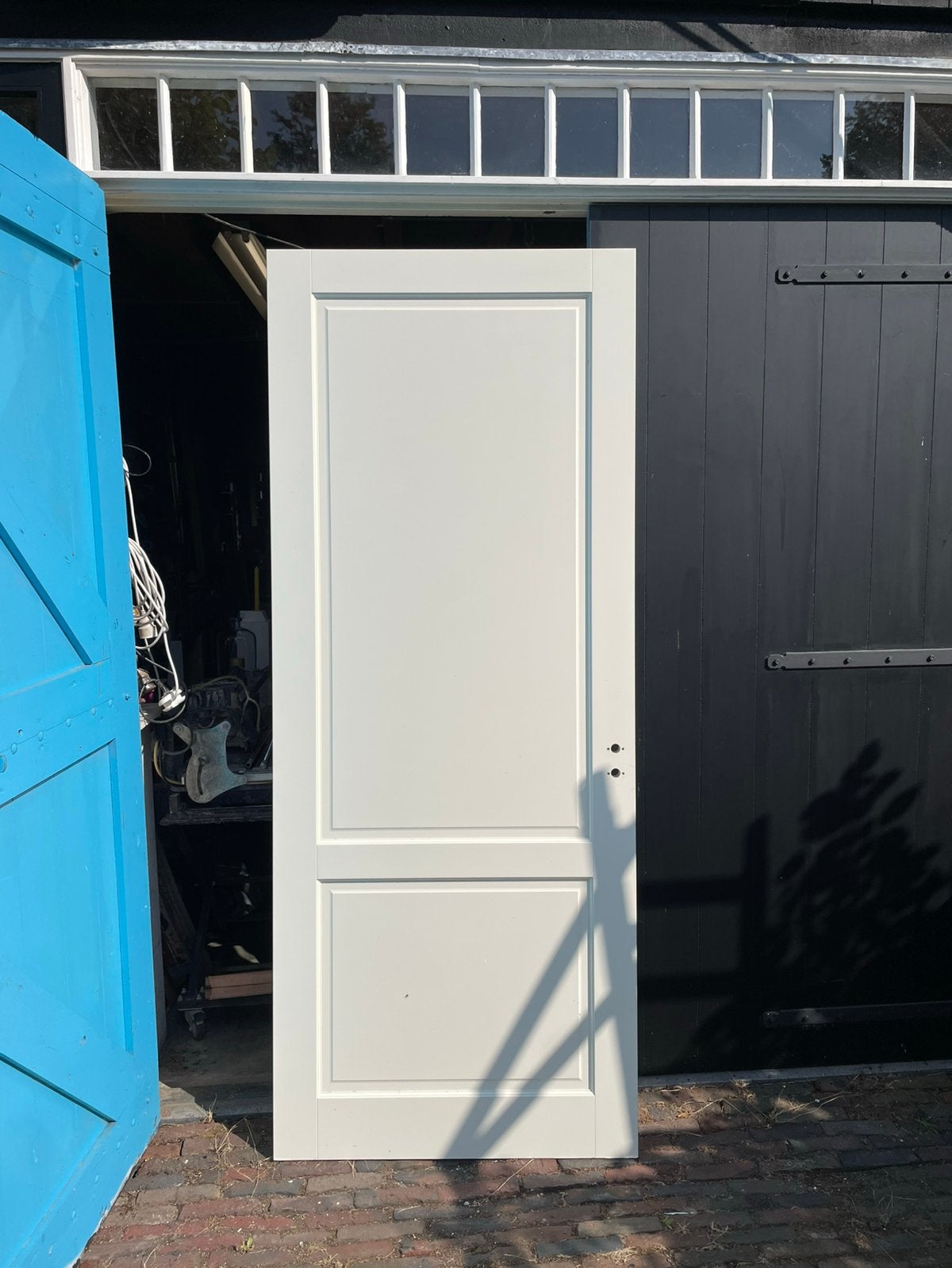 Nieuwe paneel binnendeur 93 x 230 cm, Doe-het-zelf en Verbouw, Deuren en Horren, Ophalen, 80 tot 100 cm, 215 cm of meer, Binnendeur