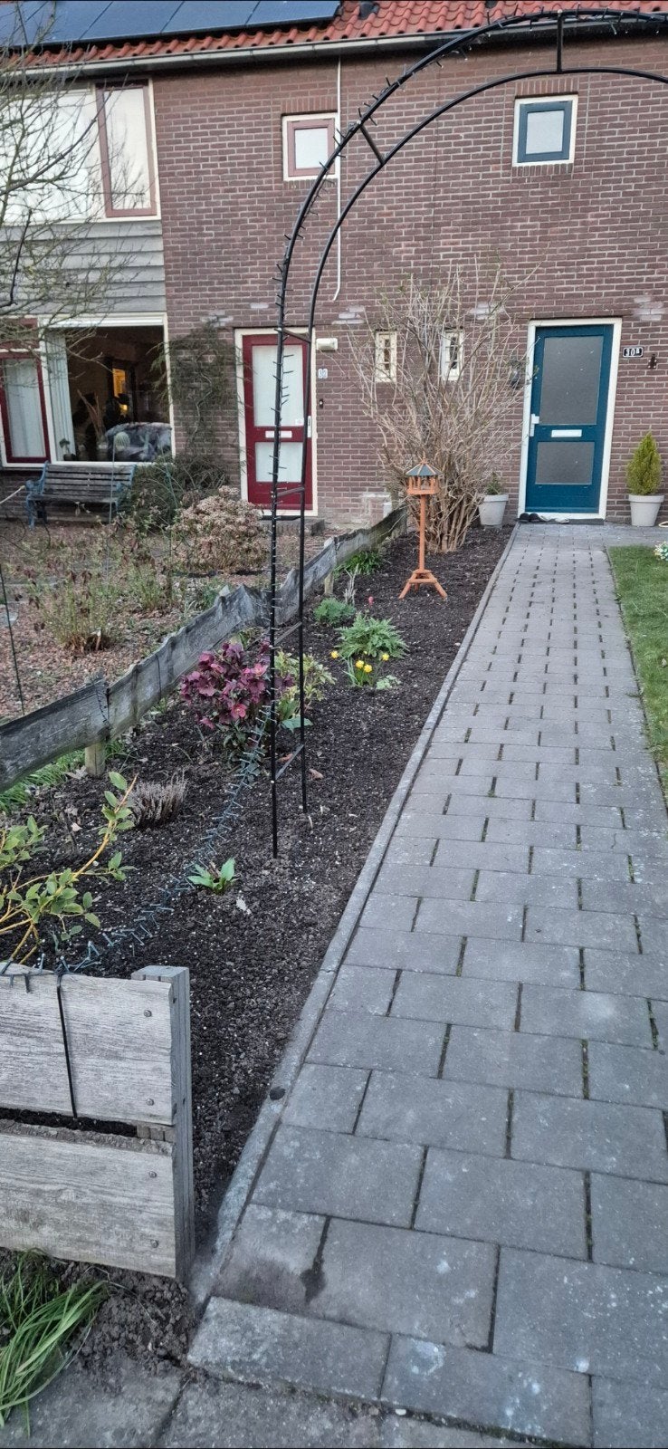 Moet snel weg - GRATIS Antraciet straatstenen 30x20 cm - ca., Tuin en Terras, Ophalen, Gebruikt, Klinkers, 10 m² of meer