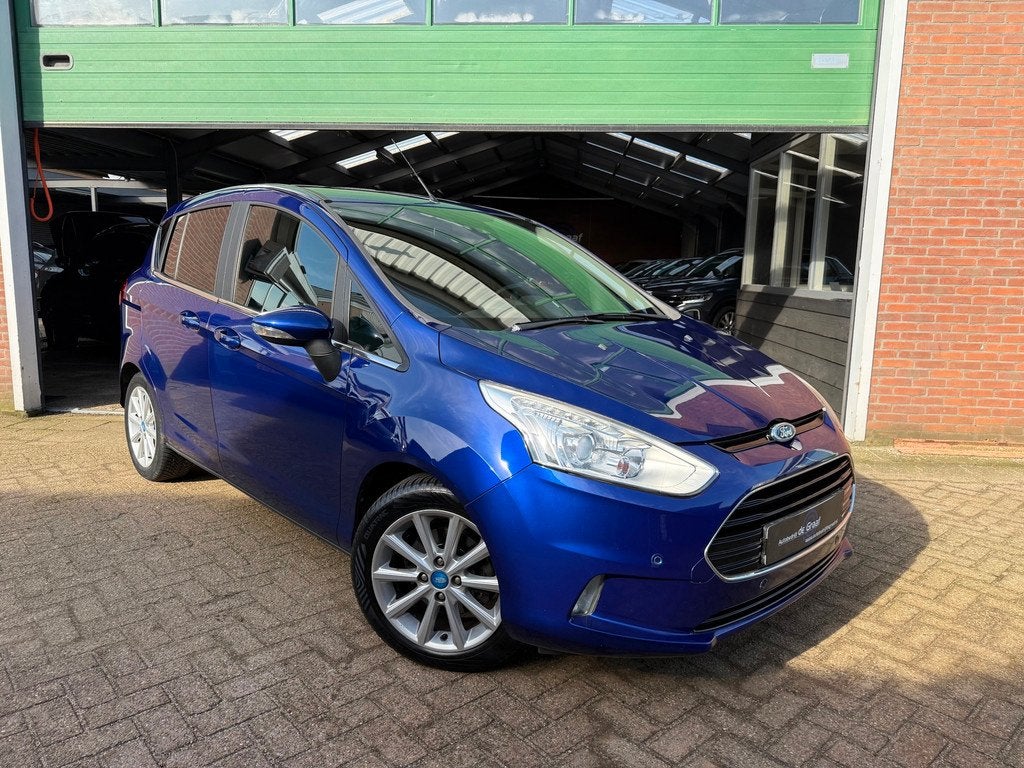 Ford B-Max 1.0 EcoBoost Titanium|PANO/NAVI/CAMERA?PDC, Voorwielaandrijving, 125 pk, Gebruikt, Origineel Nederlands