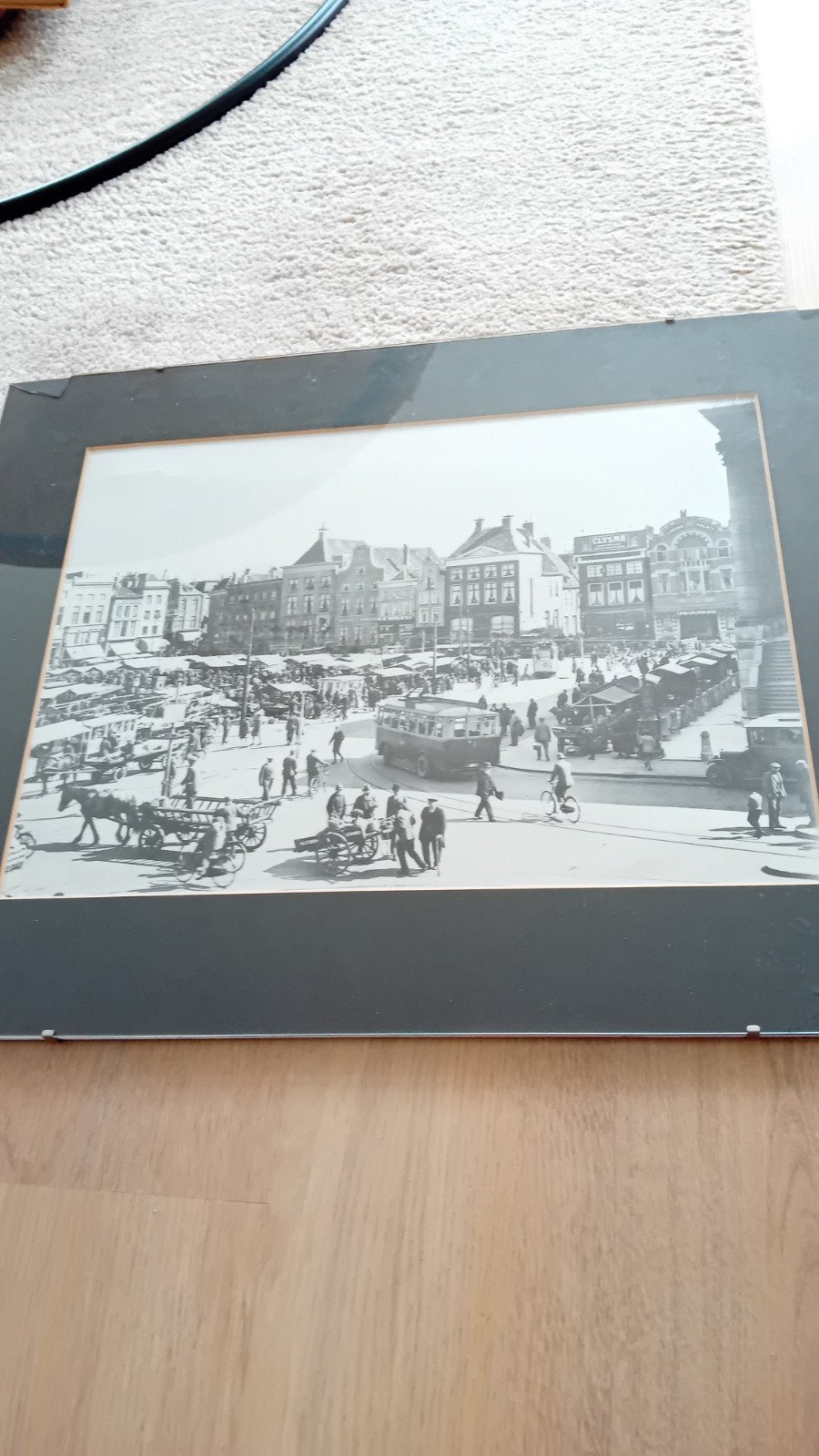 Schilderij / foto  oude grote markt groningen, Ophalen of Verzenden