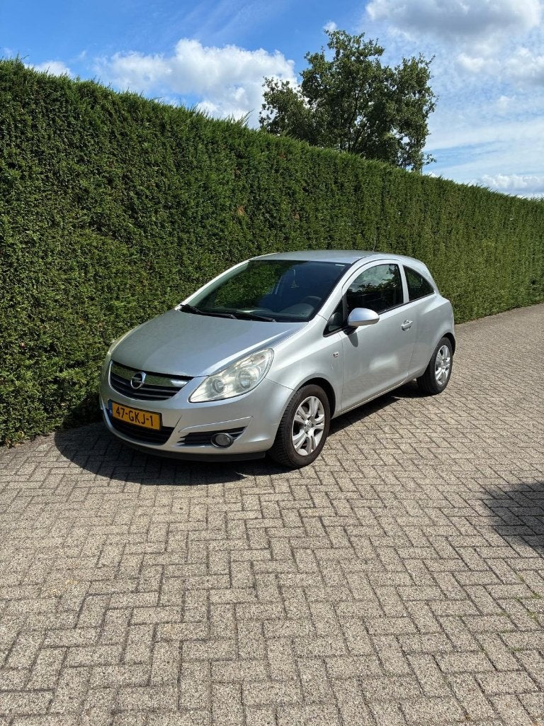 Opel Corsa 1.4 Enjoy, Voorwielaandrijving, Stof, Zwart, 4 cilinders