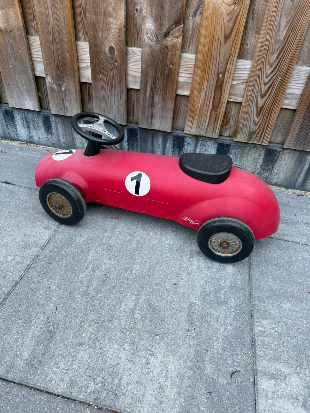 Formule 1 loopauto van DL Classic., Ophalen, Gebruikt