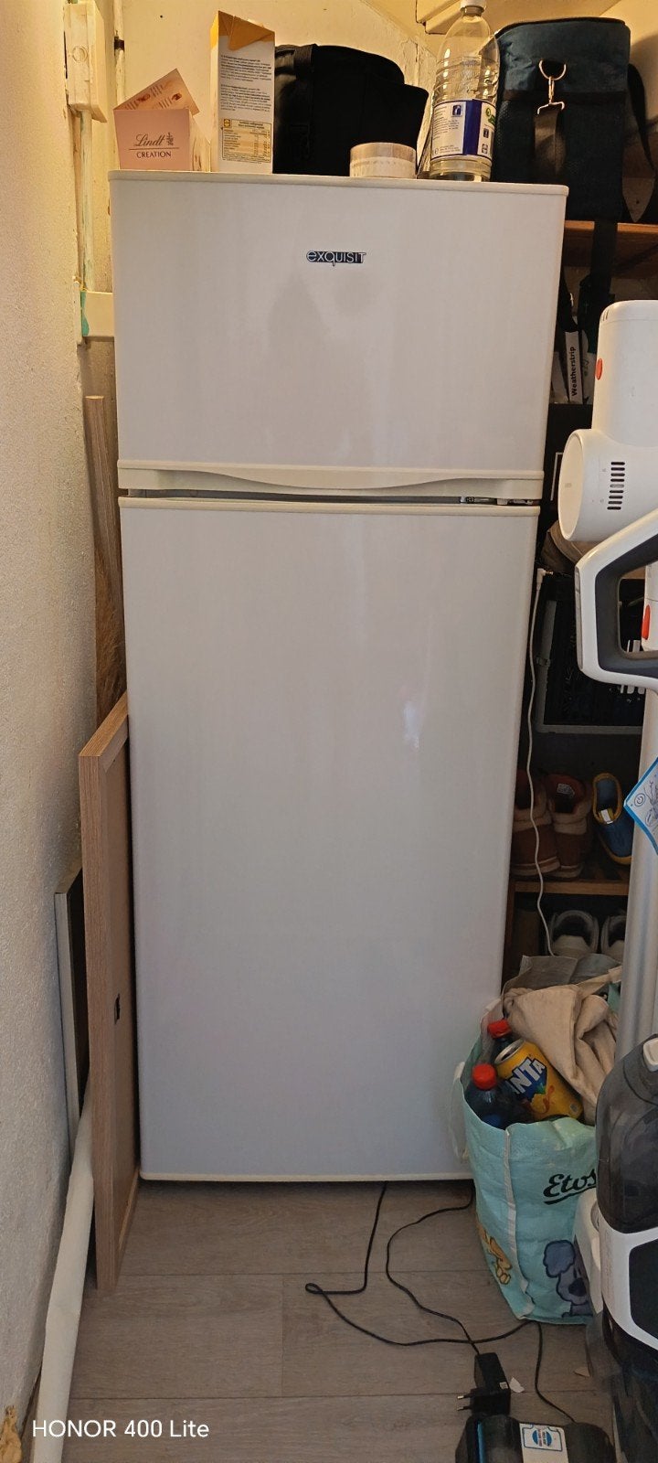 Koelkast met vriezer - Exquisit, Ophalen, Gebruikt, 120 tot 140 cm, 45 tot 60 cm