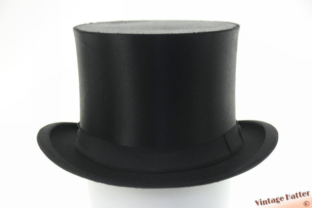 hoge hoed vouwbaar Albert Eckenbrecker zwart zijde 56,5, Zwart, Ophalen of Verzenden, Accessoires, Albert Eckenbrecker & Co.