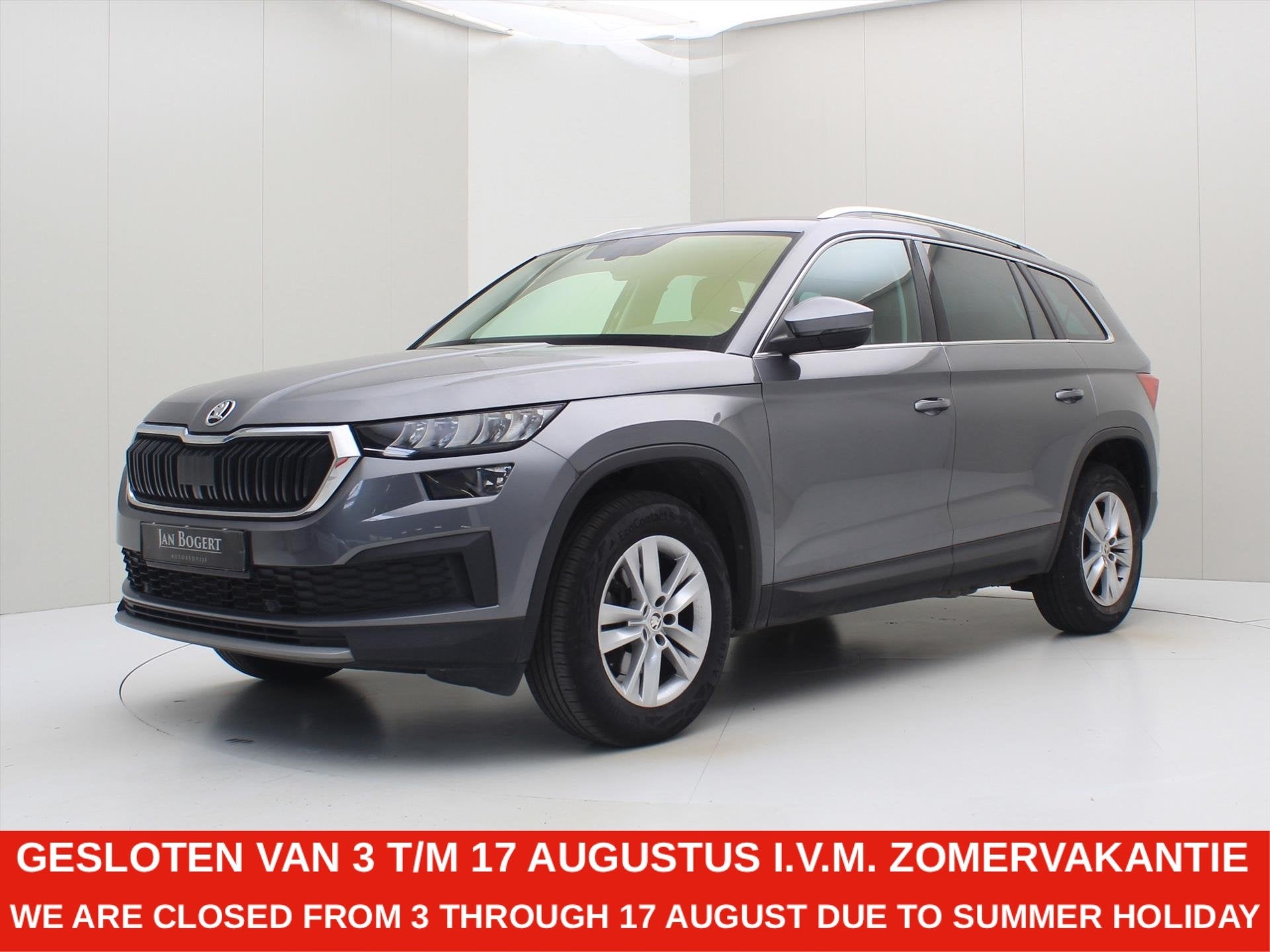 Skoda Kodiaq 1.5 TSI 150PK DSG7 Clever 7-persoons [ TREKHAAK, Auto's, Stof, Zwart, 4 cilinders, 150 pk