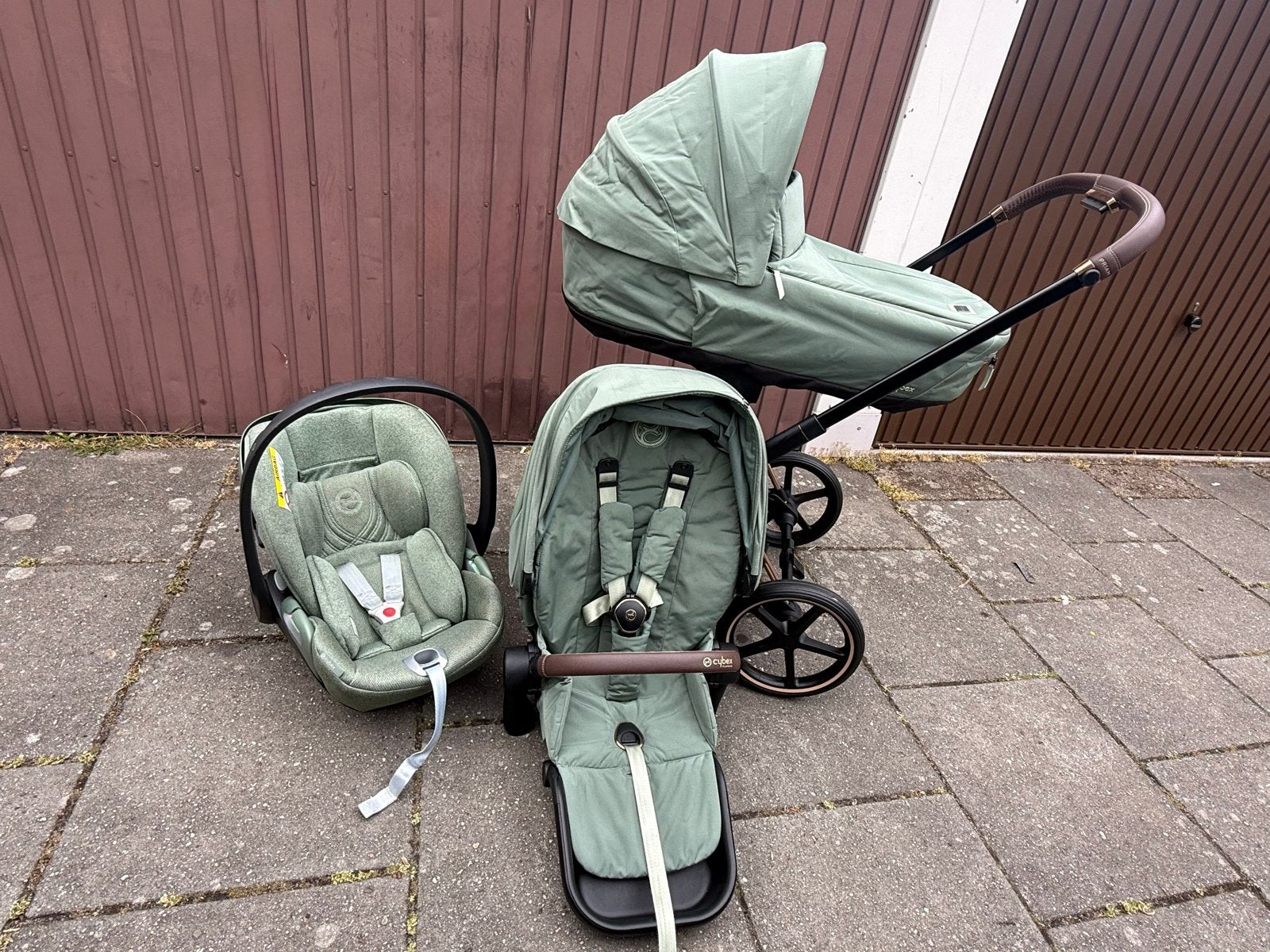 Complete Cybex Priam 3-in-1 combiwagen / kinderwagen, Kinderen en Baby's, Kinderwagens en Combinaties, Gebruikt, Ophalen of Verzenden