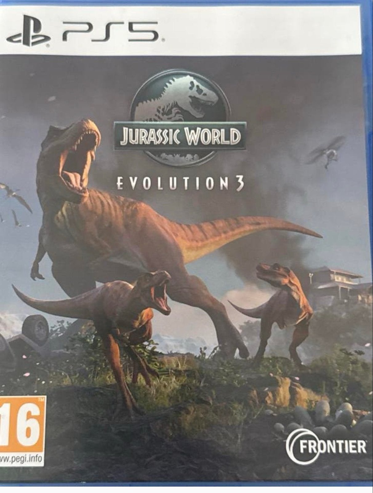 Jurassic World Evolution 3 PS5 - Nieuwstaat, Spelcomputers en Games, Ophalen, 1 speler, Zo goed als nieuw, Vanaf 16 jaar