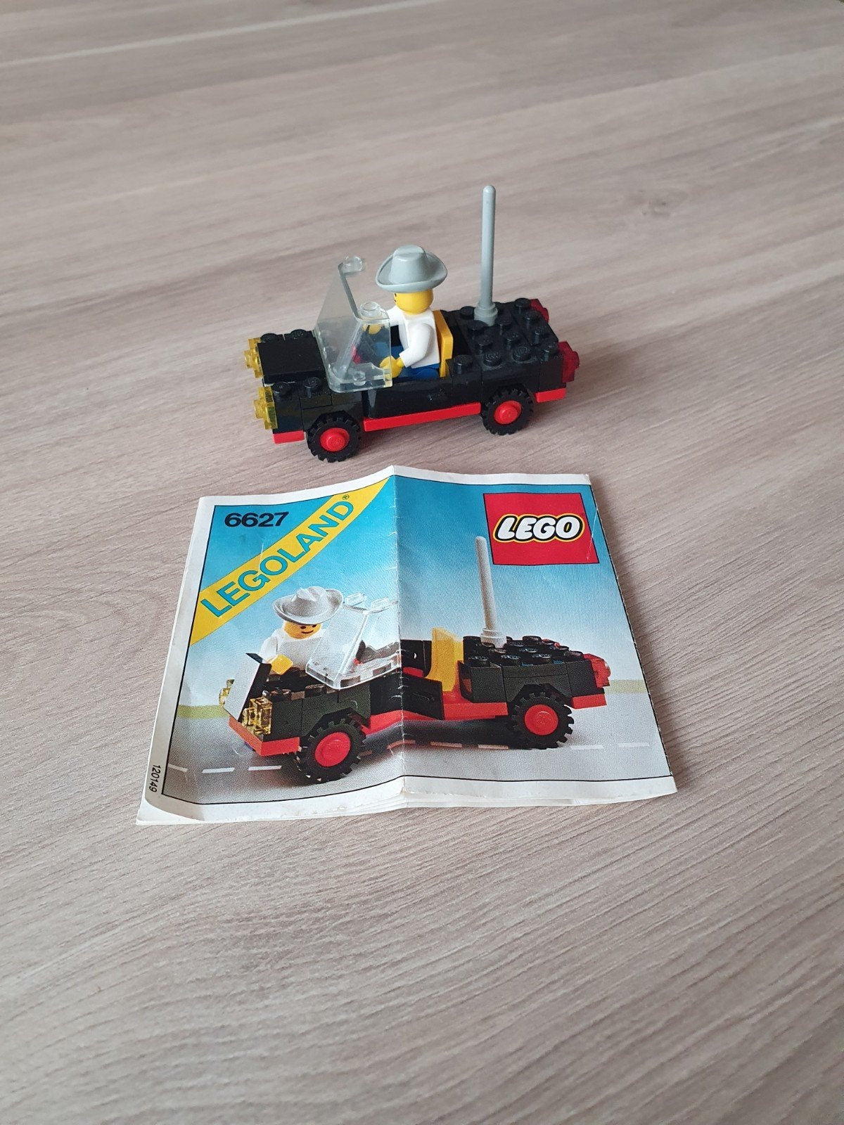LEGO-set nr.: 6627 'Convertible' (1980), Compleet, Gebruikt, Lego, Ophalen of Verzenden